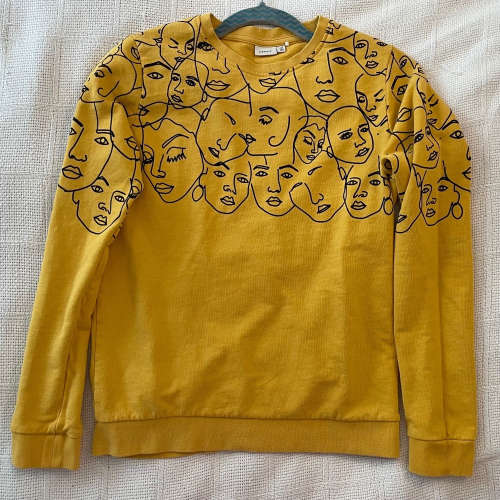 Name It Graphic Sweatshirt- Kids sz 13-14  fits small adult